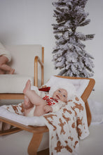 Load image into Gallery viewer, Heirloom Classic Knit Blanket - Gingerbread