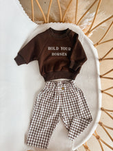 Load image into Gallery viewer, Kids White Checker Pants