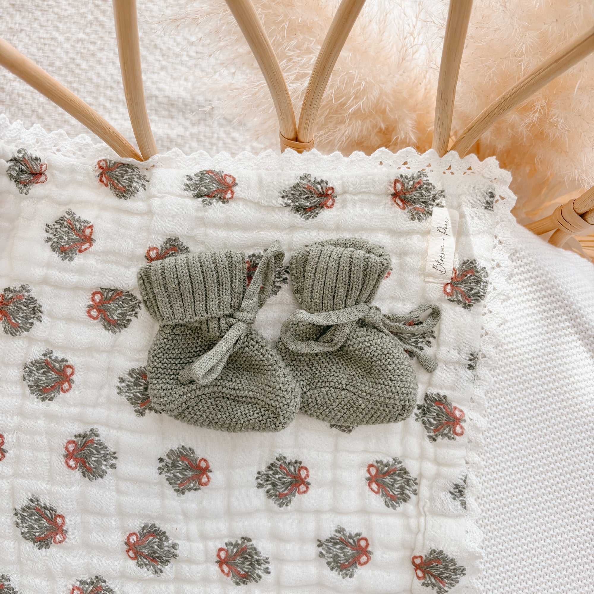 Mini Knit Booties