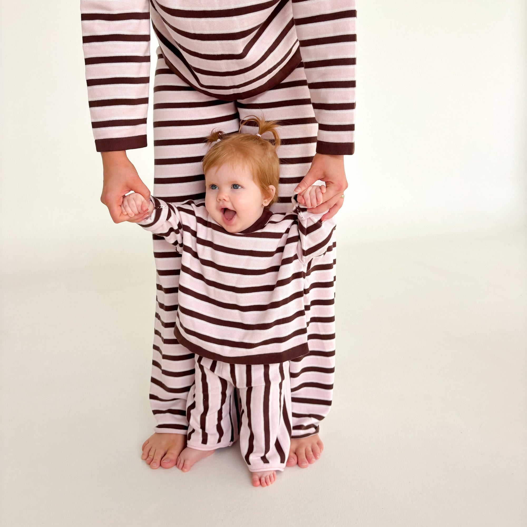 Kids Mocha Blush Lounge Sweater