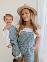 Load image into Gallery viewer, Daisy Denim Overalls