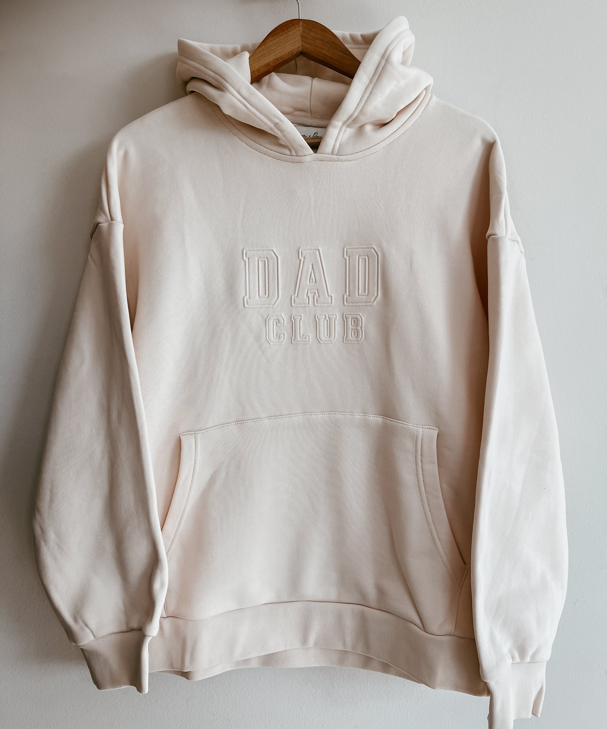 The 'Dad Club' Hoodie - Cream