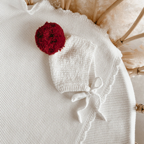 Christmas Knit Bonnet