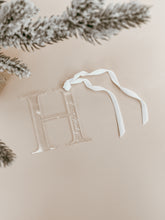 Load image into Gallery viewer, Letter Monogram Acrylic Bauble - PRE ORDER - Est. Dispatch End of September