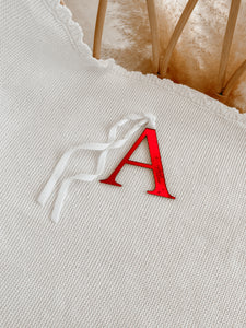 Letter Monogram Acrylic Bauble - PRE ORDER - Est. Dispatch End of September