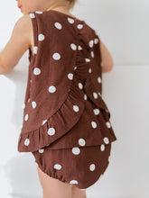 Load image into Gallery viewer, The Polka Frill Top