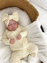 Load image into Gallery viewer, Cotton Growsuit - Butter Yellow