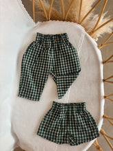 Load image into Gallery viewer, Kids Forest Checker Pants