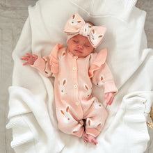 Load image into Gallery viewer, Clover (Blush) Bunny Topknot