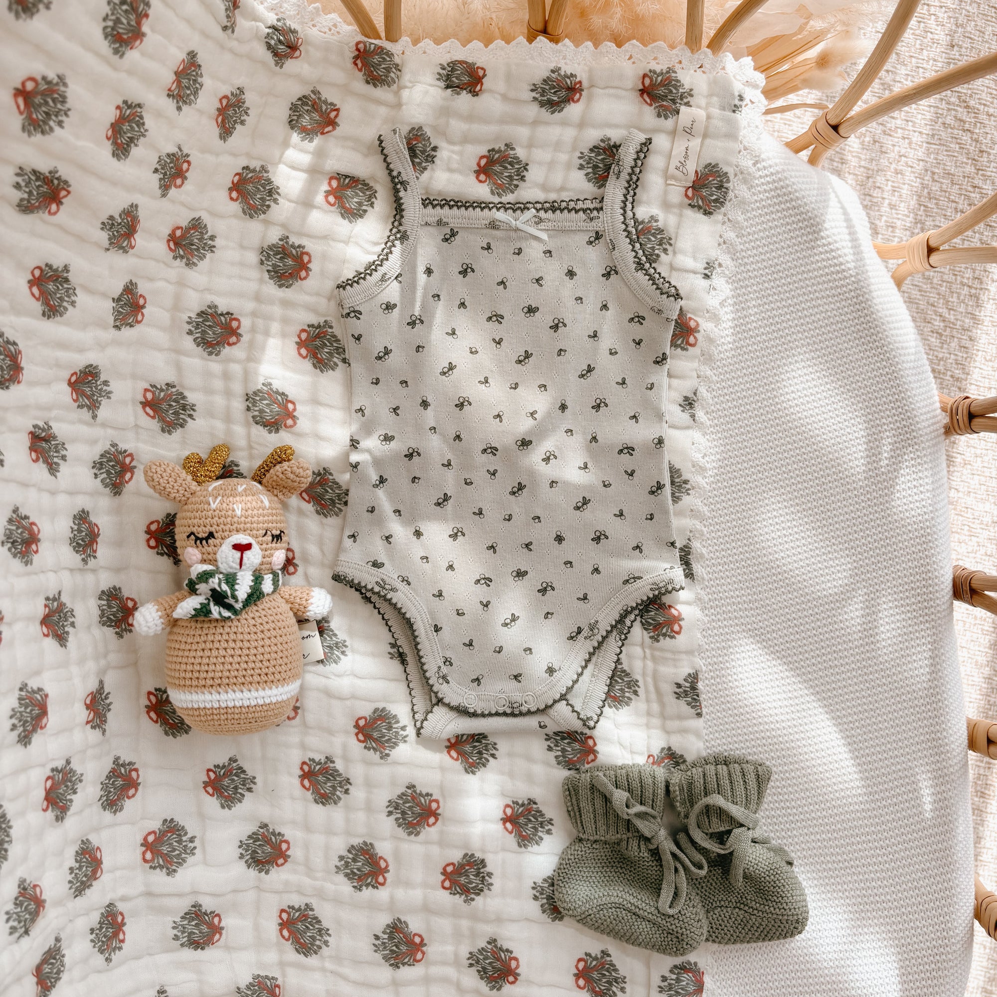 Pointelle Singlet Romper