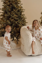 Load image into Gallery viewer, Christmas Growsuit - Short Sleeve - Theodore Bear
