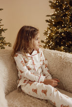Load image into Gallery viewer, Kids Christmas PJs - Long Sleeve - Theodore Bear