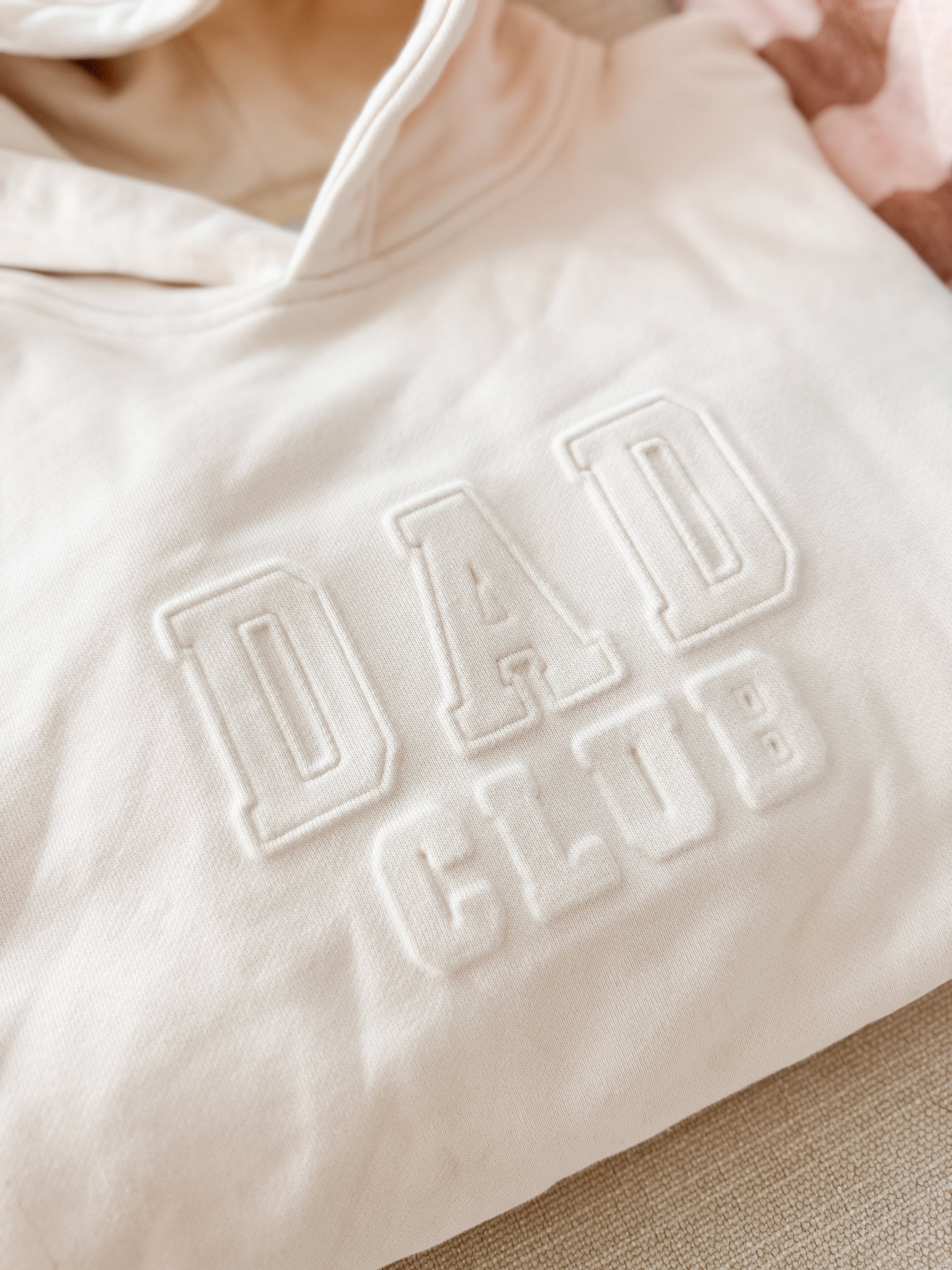 The 'Dad Club' Hoodie - Cream
