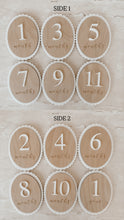 Load image into Gallery viewer, Scallop Baby Milestone Collection - Acrylic