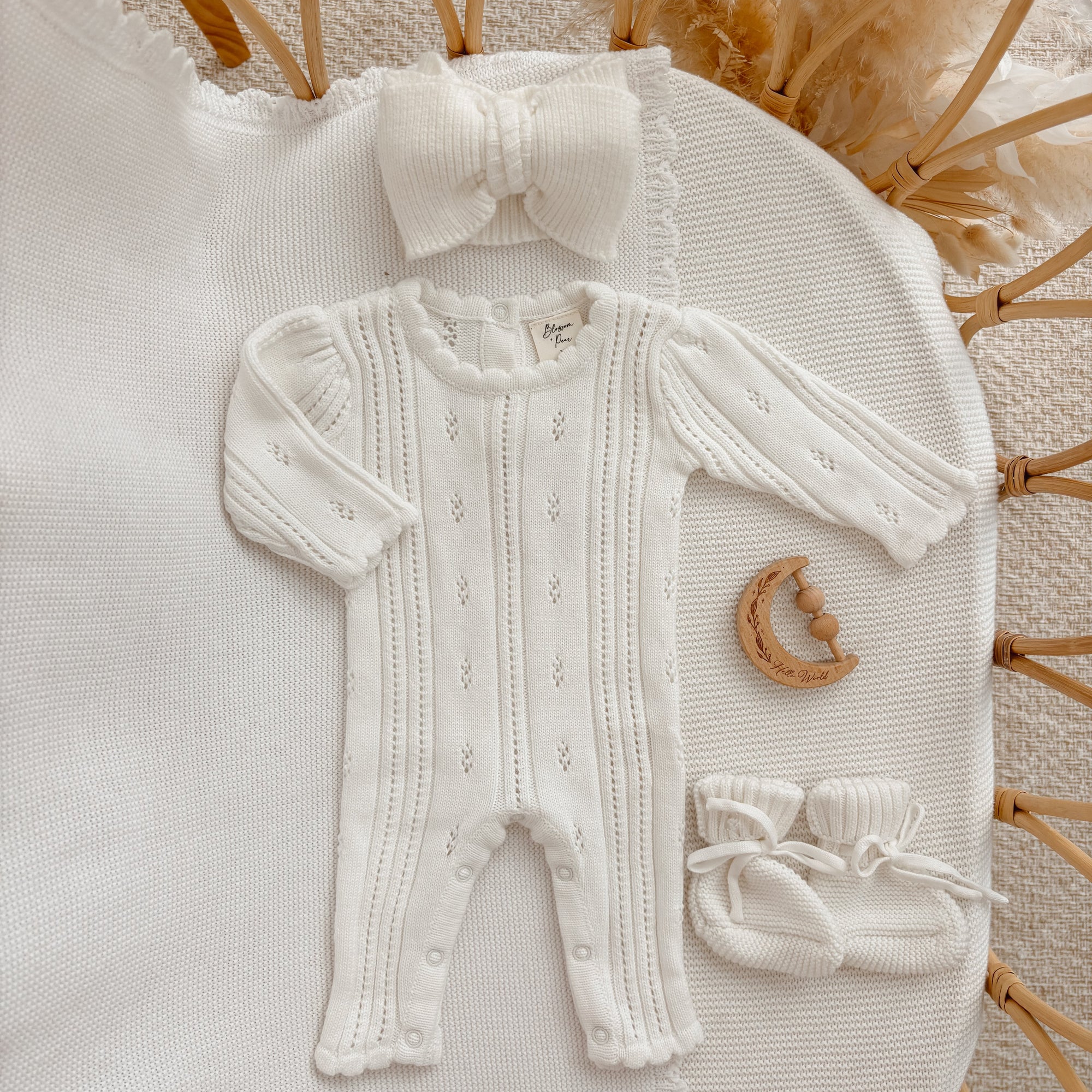 Margot Growsuit - Milk