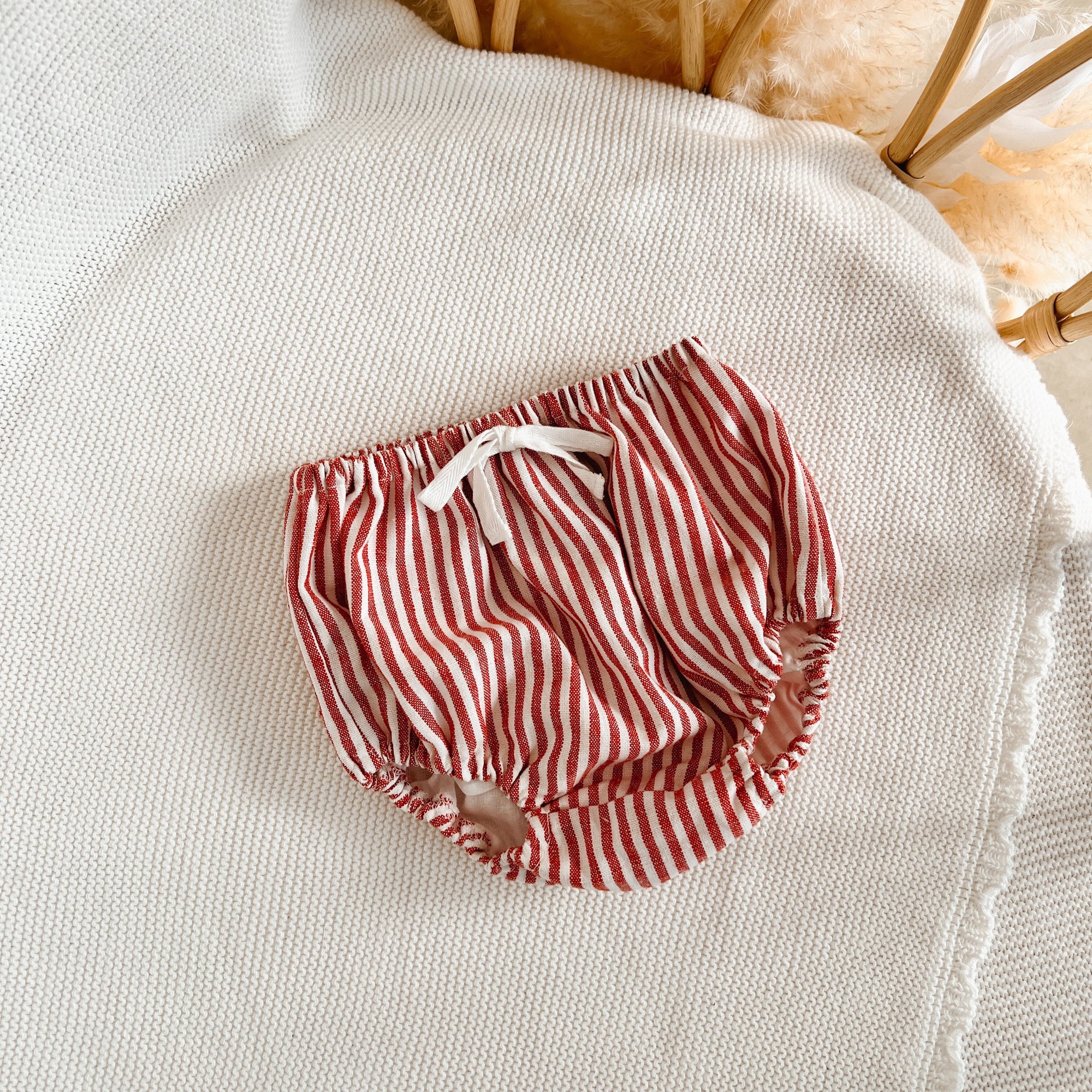 Candy Stripe Bloomers in Red