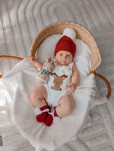 Load image into Gallery viewer, Reindeer Singlet Knit Romper