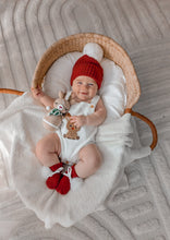 Load image into Gallery viewer, Reindeer Singlet Knit Romper