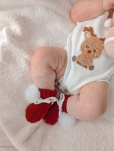 Load image into Gallery viewer, Reindeer Singlet Knit Romper