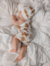 Load image into Gallery viewer, Gingerbread Knit Playsuit