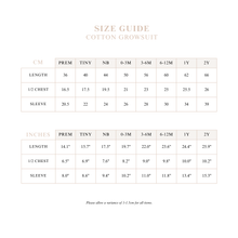 Load image into Gallery viewer, Cotton Growsuit - Vanilla Bean