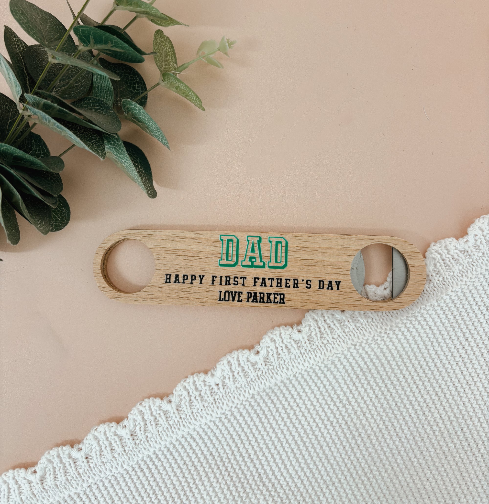 Father’s Day Personalised Bottle Opener