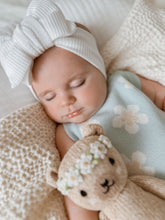 Load image into Gallery viewer, Blue Daisy Knit Playsuit