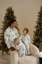Load image into Gallery viewer, Men's Christmas PJs - Long Sleeve - Forest Nights