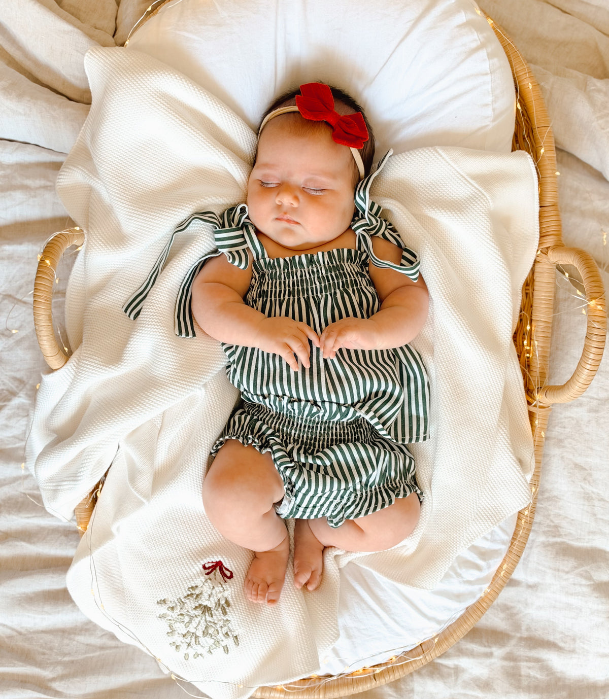 Candy Stripe Two-Piece Bloomer Set