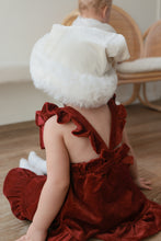 Load image into Gallery viewer, Corduroy Christmas Dress - Burgundy