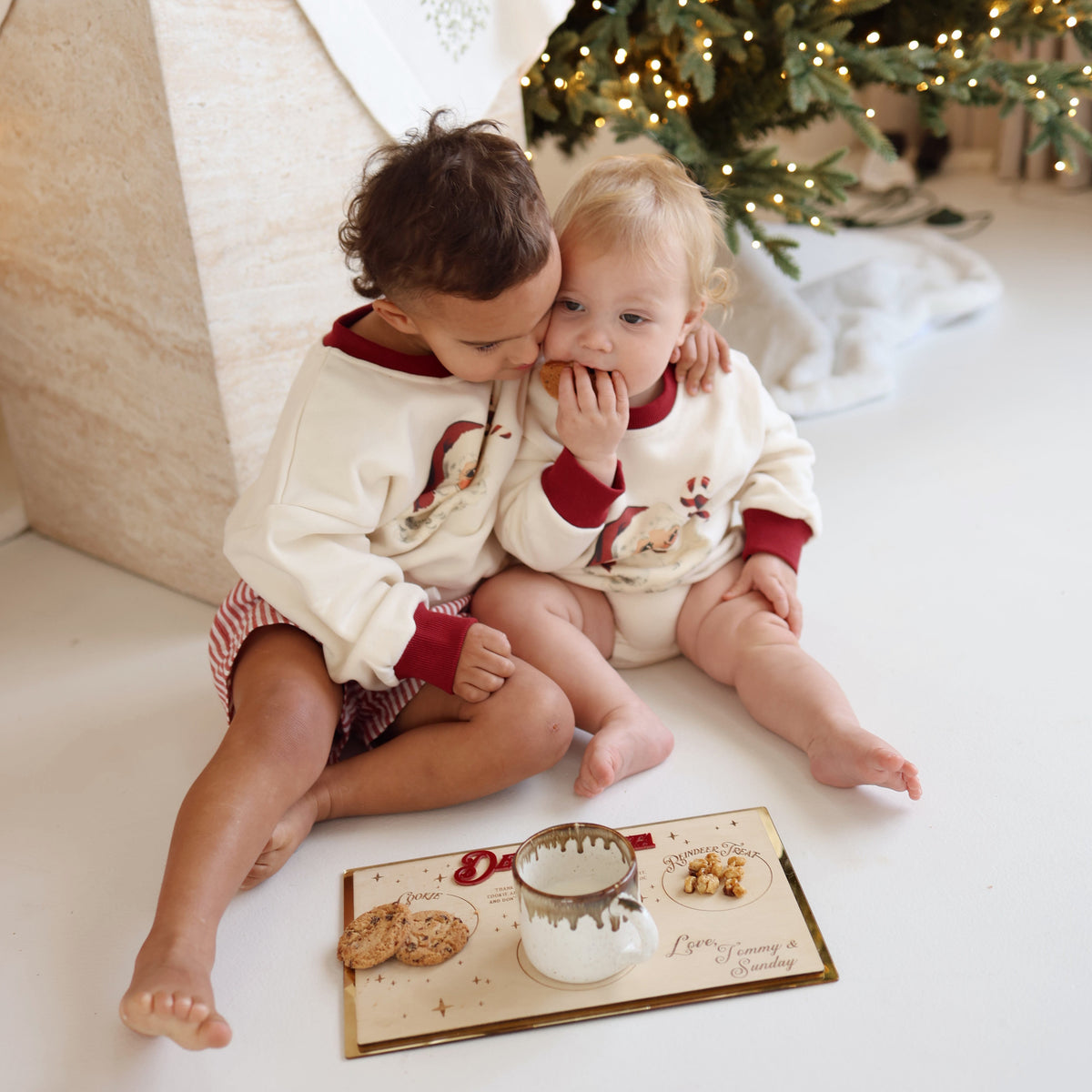 Santa Treat Tray