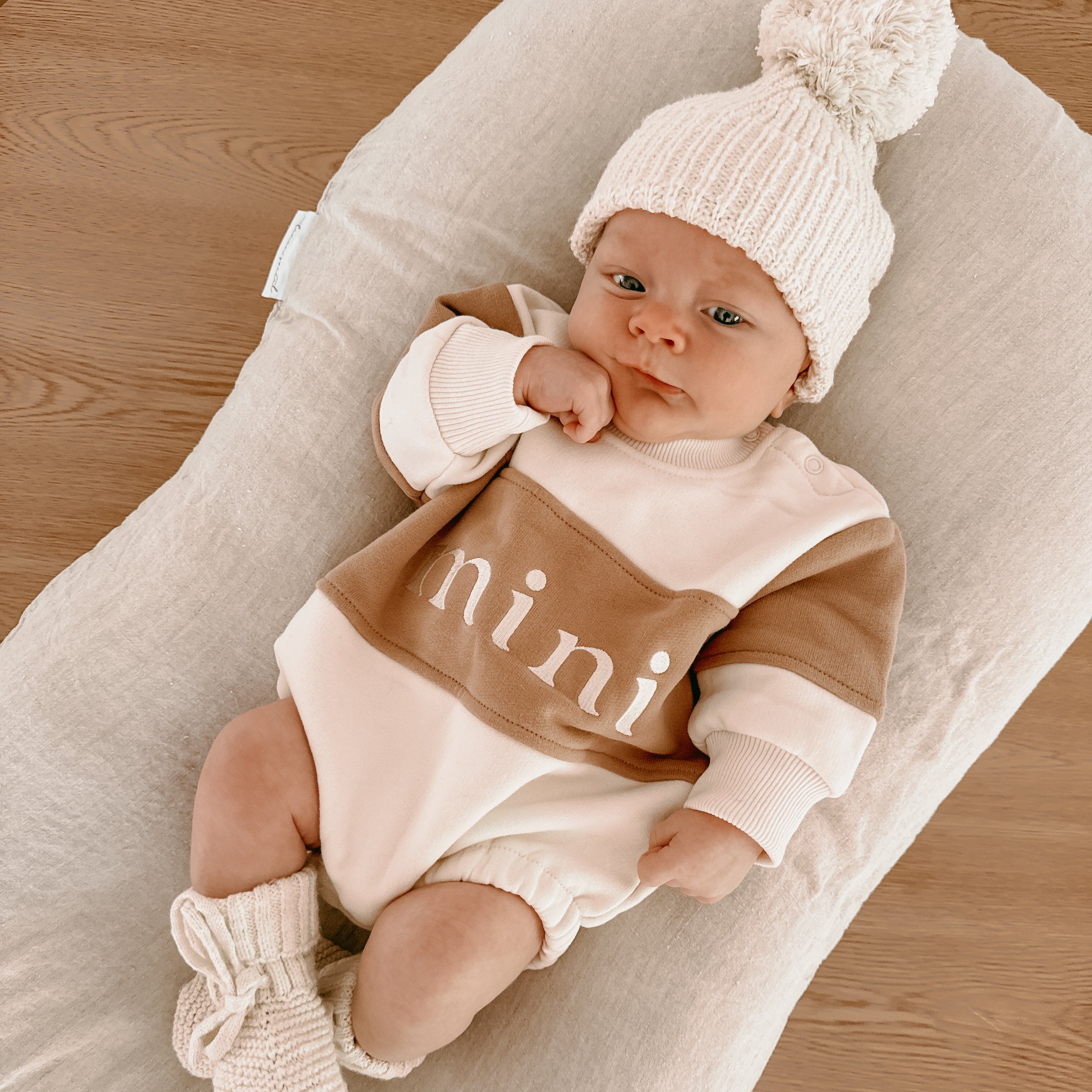 Mini' Long Sleeve Bubble Romper – Blossom and Pear