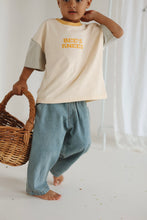 Load image into Gallery viewer, 'Little Love Club' Denim Jeans - Yellow Embroidered