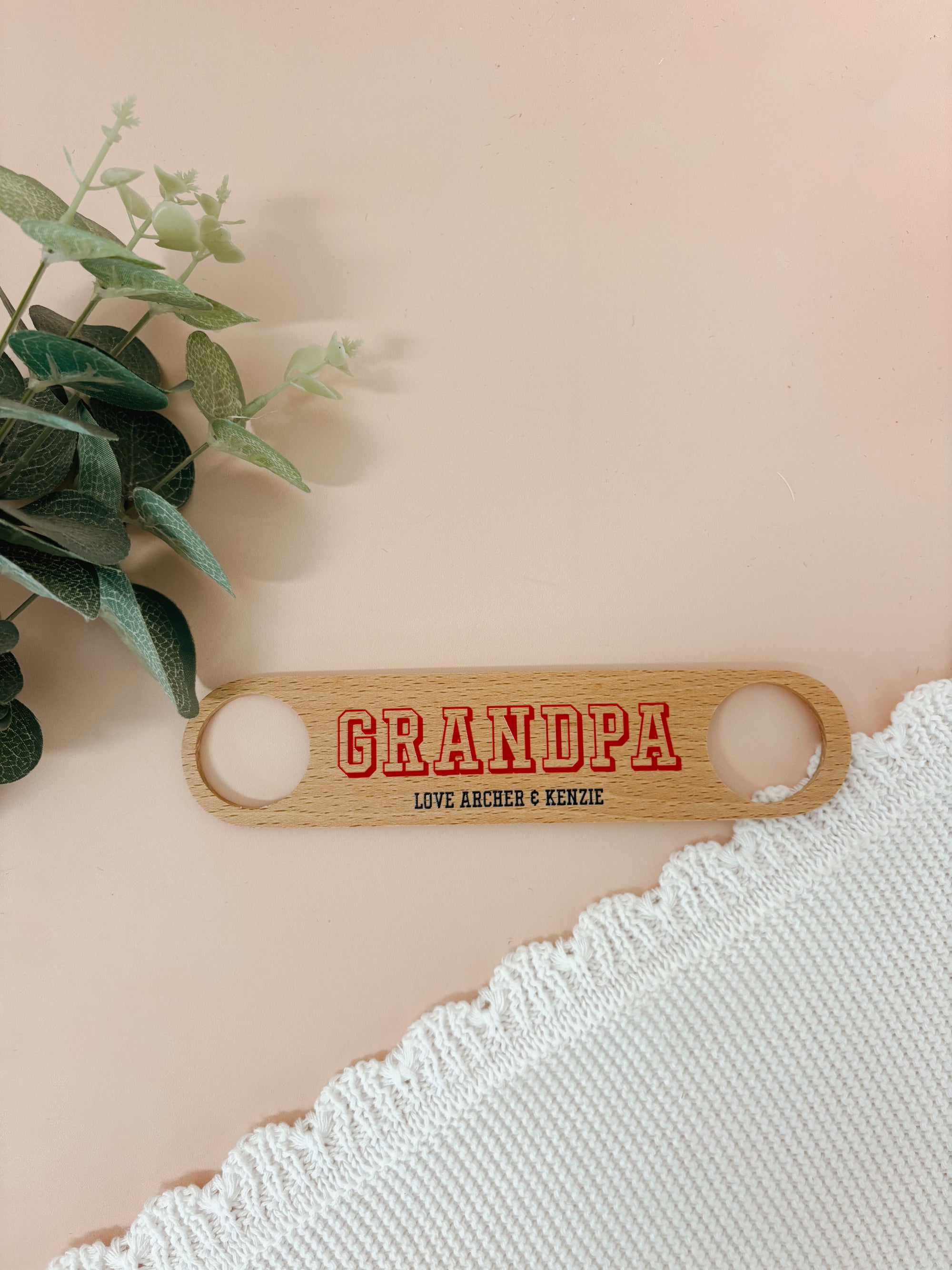 Father’s Day Personalised Bottle Opener