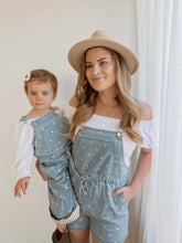 Load image into Gallery viewer, Ladies Daisy Denim Shortalls