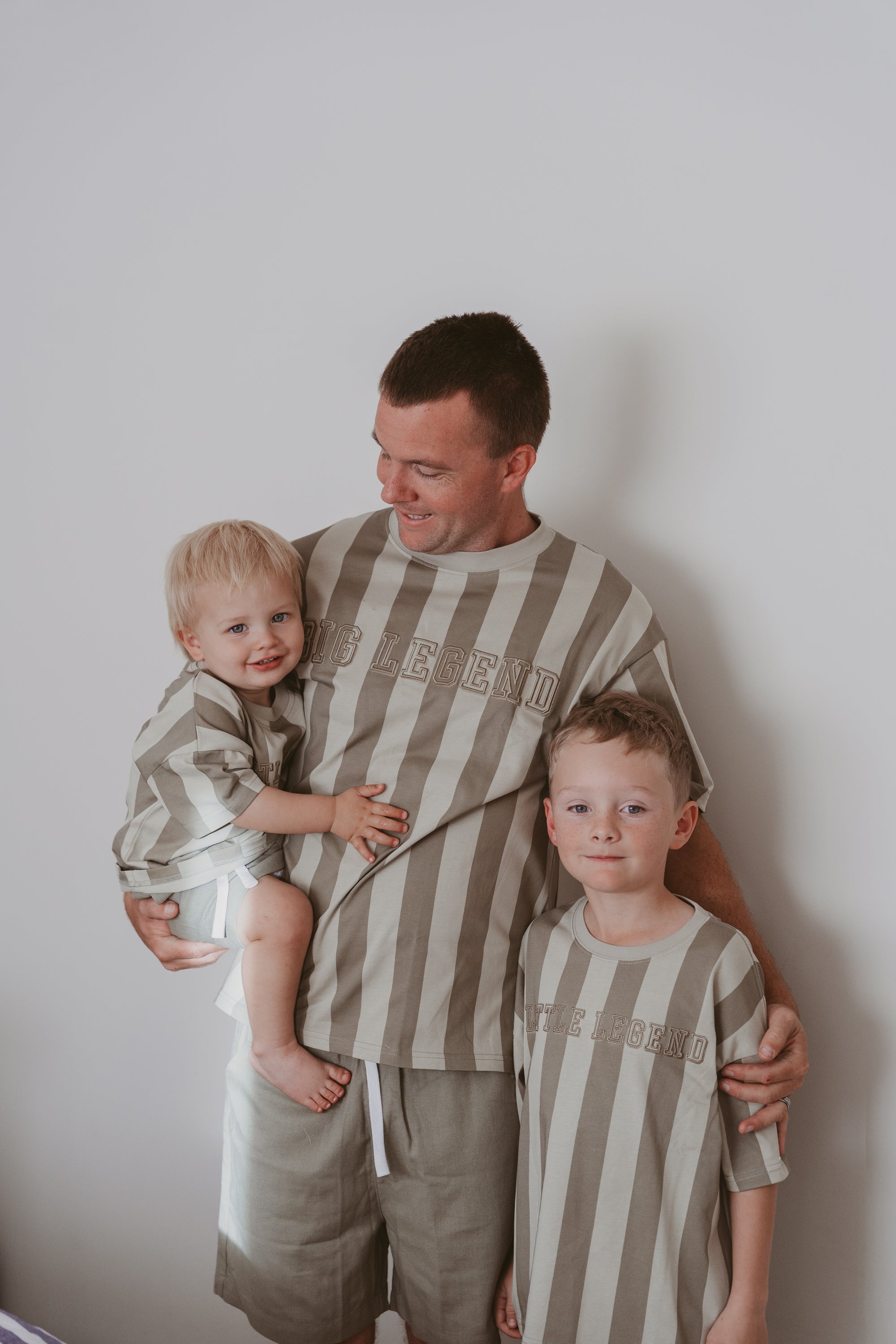 Kids Drawstring Shorts - Olive