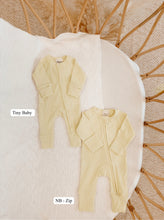 Load image into Gallery viewer, Cotton Growsuit - Butter Yellow