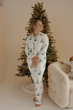 Load image into Gallery viewer, Ladies Christmas PJs - Long Sleeve - Forest Nights