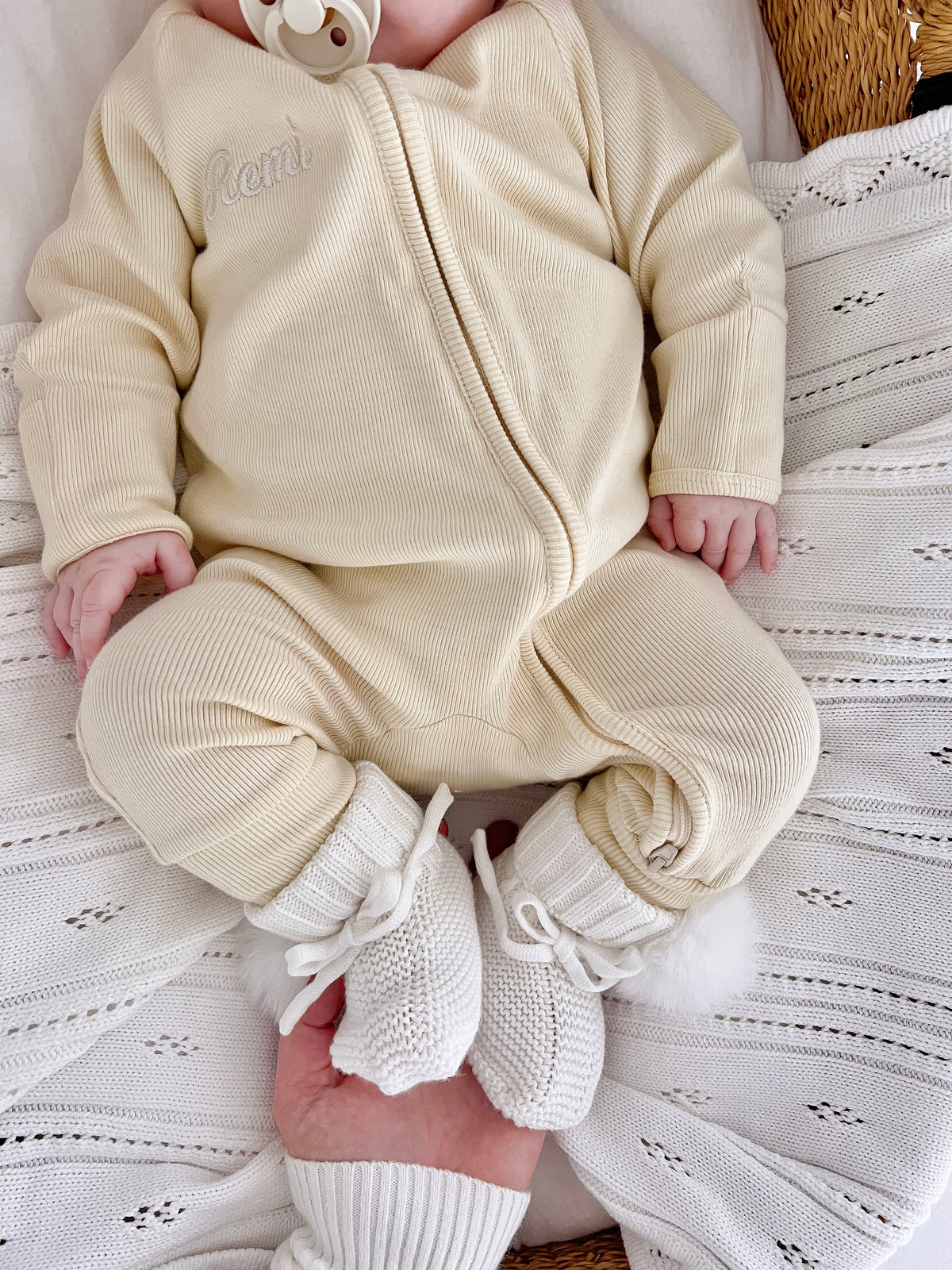 Cotton Growsuit - Butter Yellow