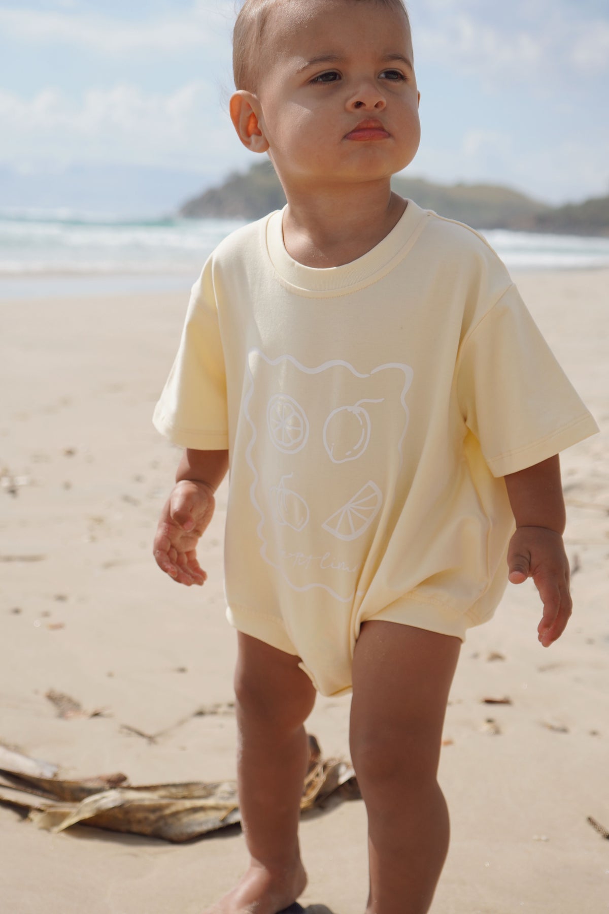 Lemon 'Petit Limon' Oversized Slouch Romper