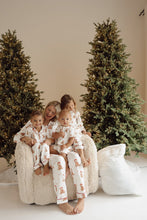 Load image into Gallery viewer, Ladies Christmas PJs - Long Sleeve - Theodore Bear
