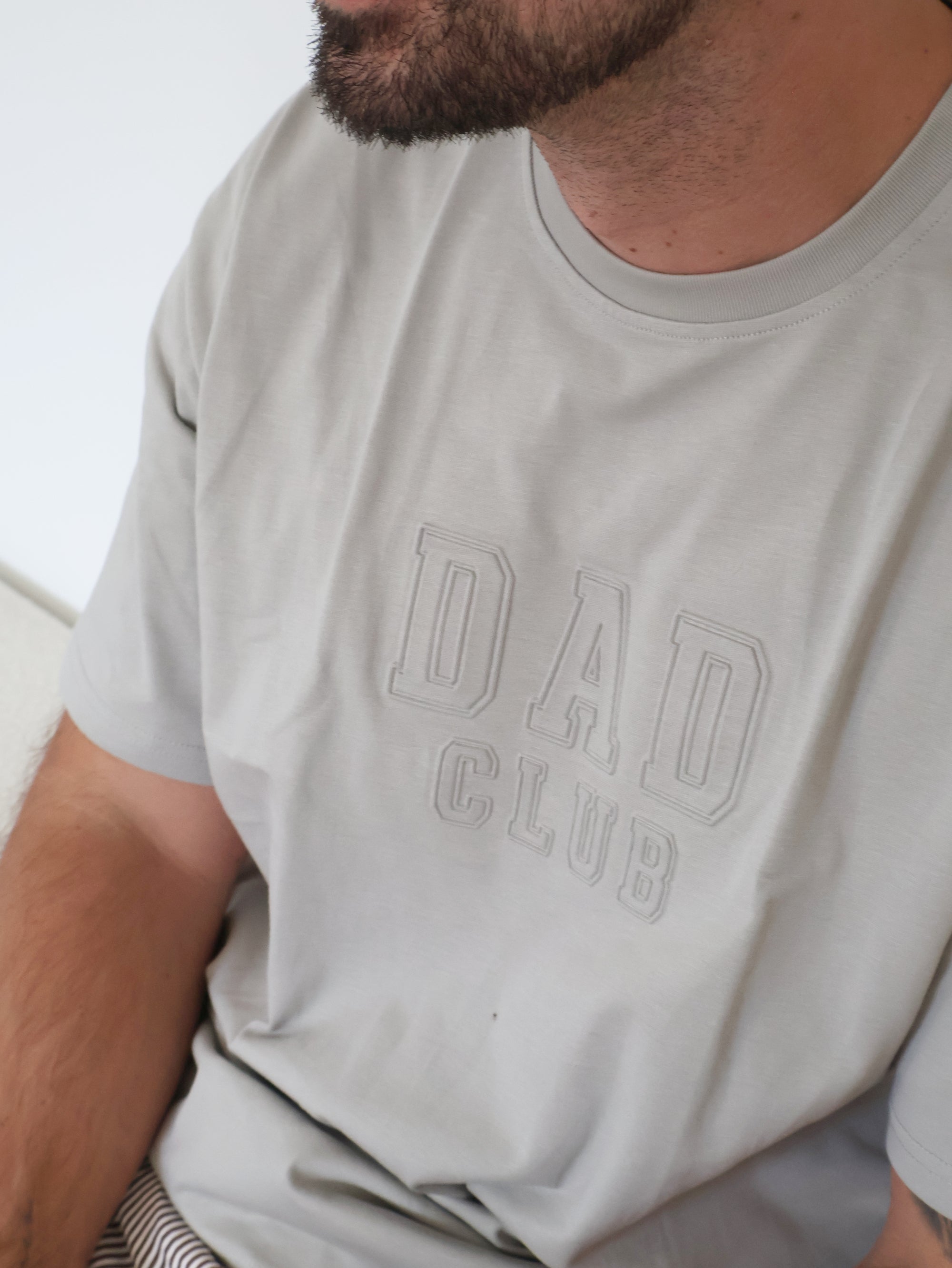 The 'Dad Club' Tee - Sea Salt