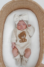 Load image into Gallery viewer, Chunky Knit Topknot - Honey