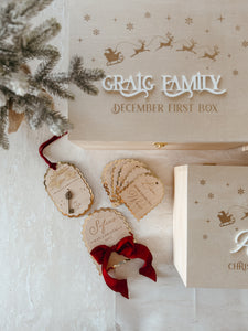 Wooden Personalised Christmas Keepsake Box (PRE ORDER EST. DISPATCH MID-OCTOBER)