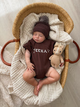 Load image into Gallery viewer, 'Yeehaw' Slouch Romper - Espresso