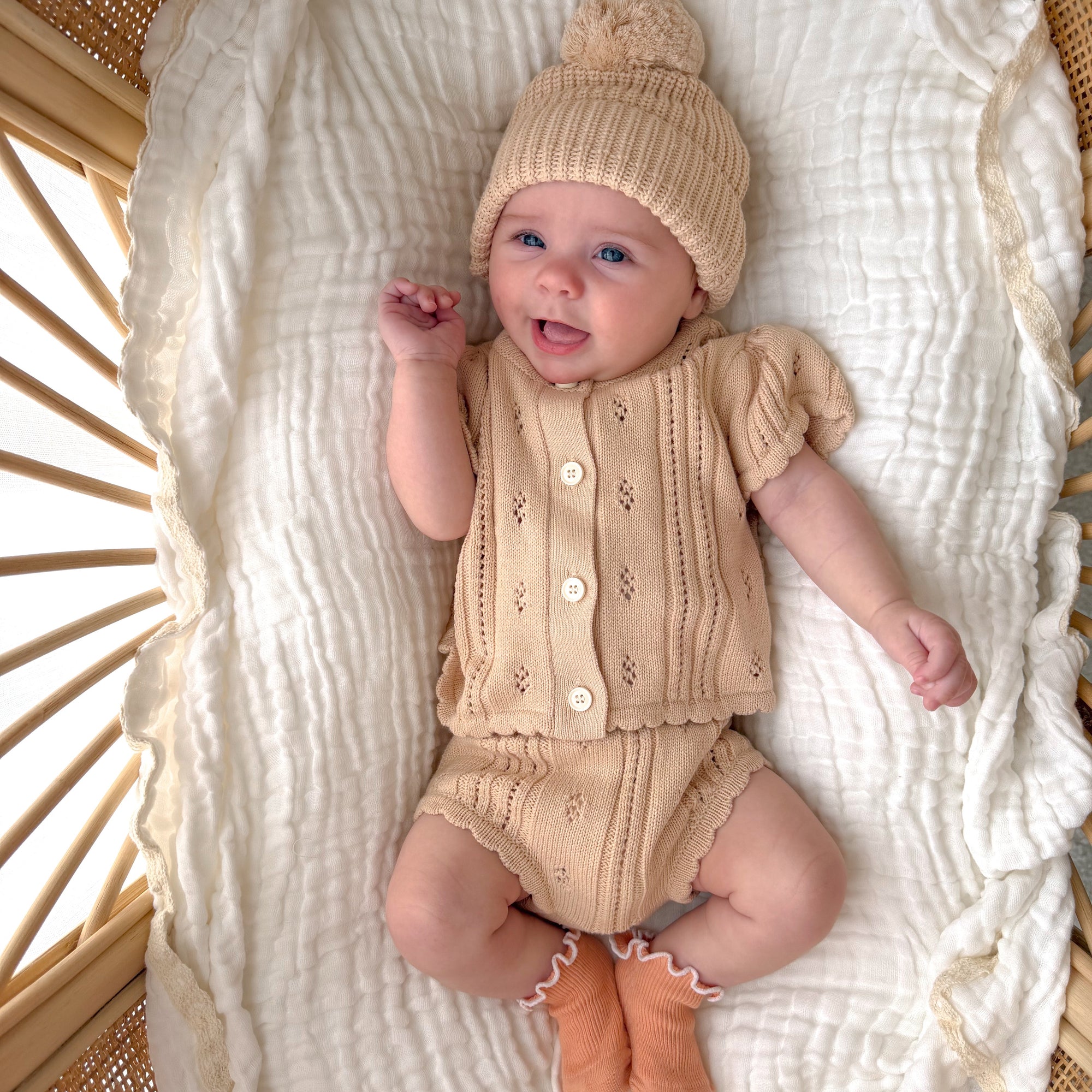 Margot Button Up Shortie Set