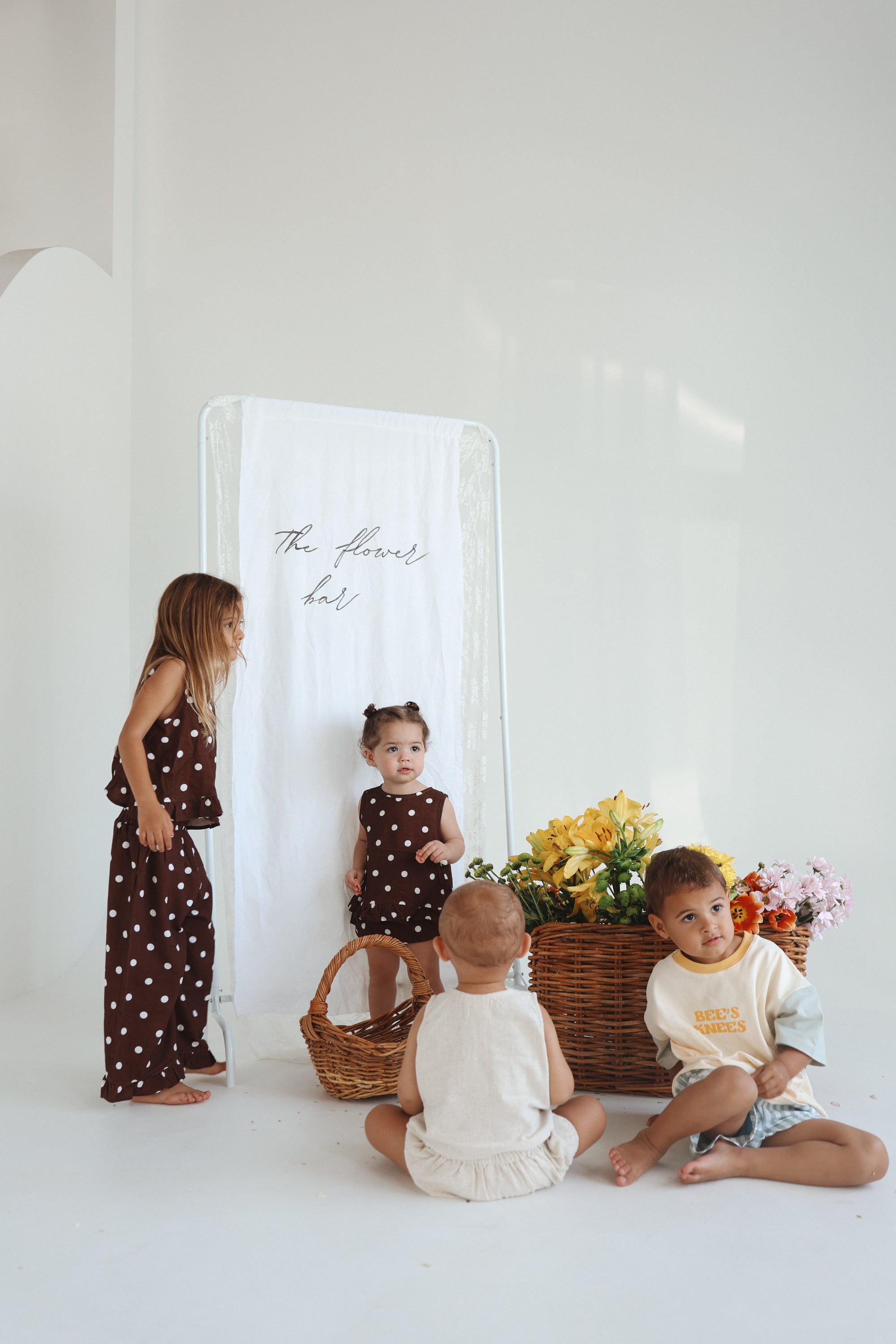 The Polka Wide Leg Pants