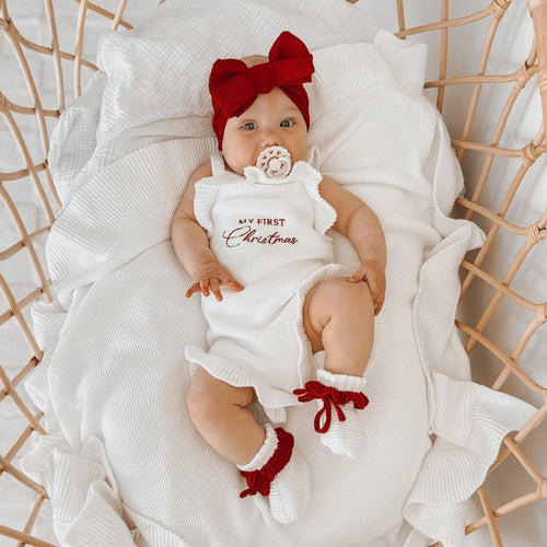 My First Christmas Frill Knit Bundle - Summer