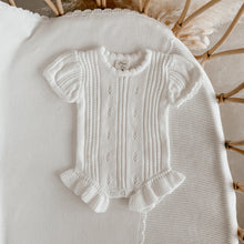 Load image into Gallery viewer, Margot Knit Romper - Milk