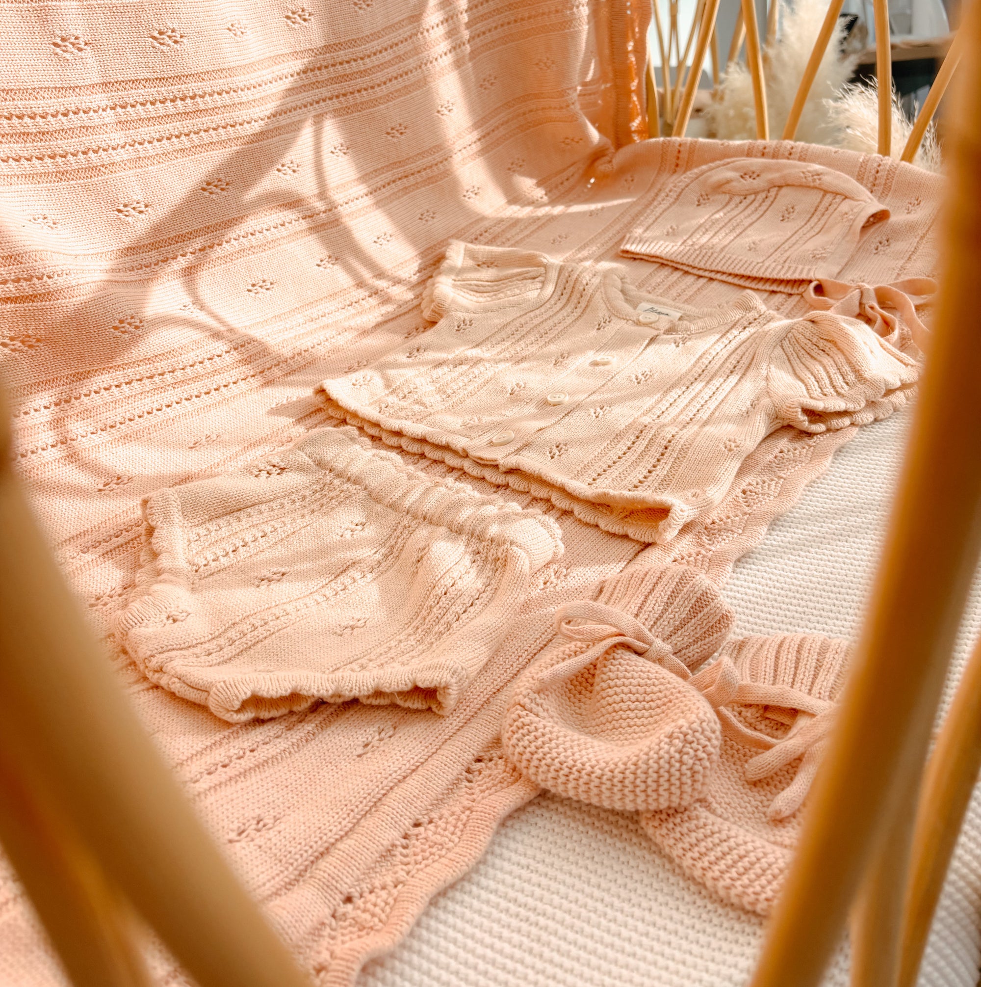 Margot Shortie Set - Pink Lemonade
